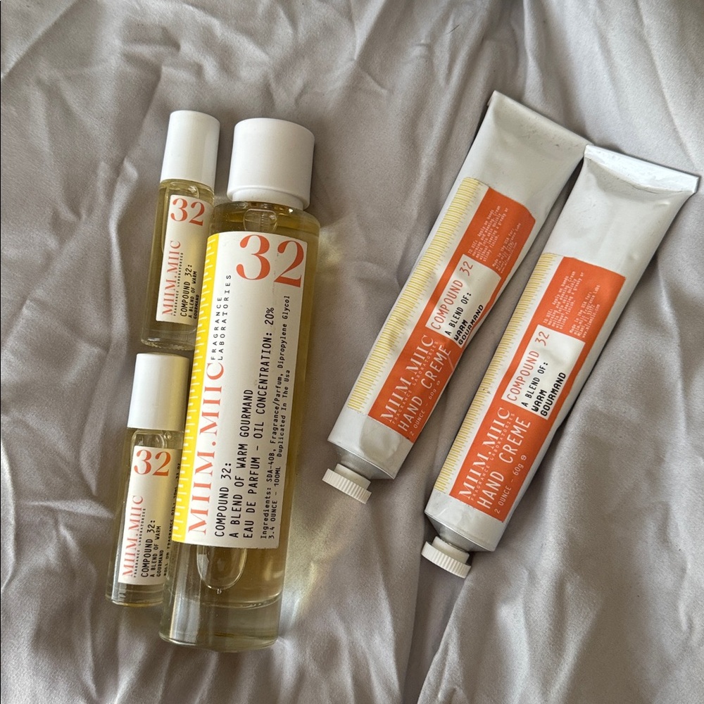Miim.miic. No 32 WARM GOURMAND fragrance bundle